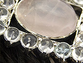 AKT Scavenger's Find Rose Quartz Feathered Necklace