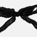 Ash Black Floral Pattern Necklace