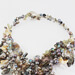 Grayscale Pearl and Crystal Necklace