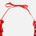 Red Mother of Pearl Necklace