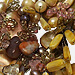 Tea Rose Pearl and Crystal Necklace
