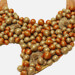 Tulle-Wrapped Pearl Beads Necklace